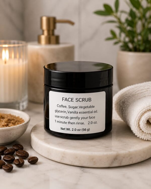 COFFEE FACE SCRUB IMG2 COFFEE FACE SCRUB IMG2