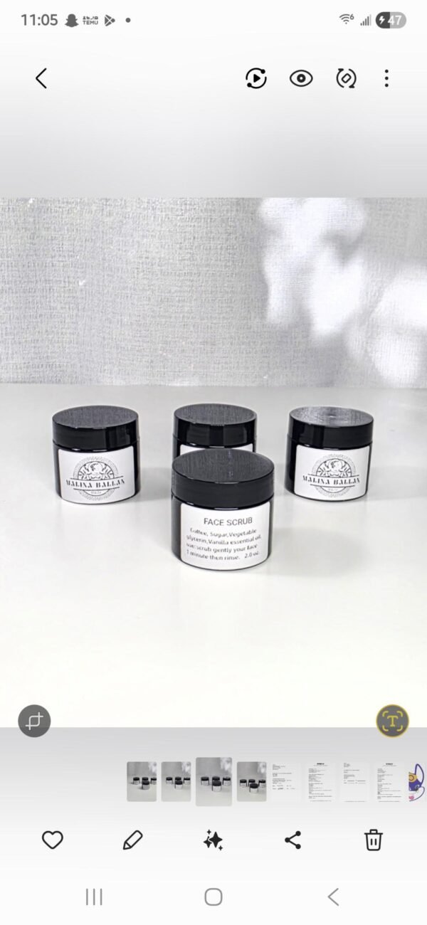 face Scrub malina ballan