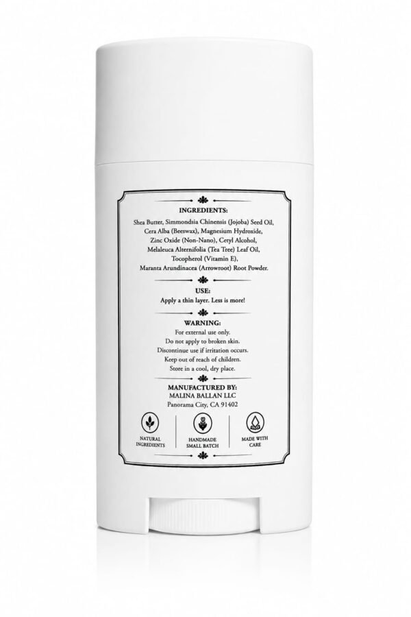Natural deodorant Unisex .Net .Wt. 2.65 Oz ( 75 g).