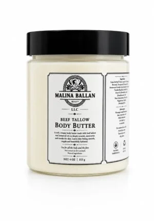 Beef Tallow Body Butter | Malina Ballan
